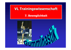 VL Trainingswissenschaft