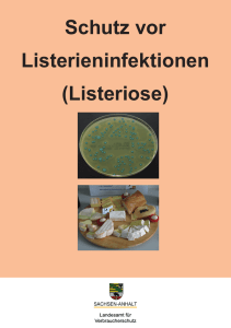 Schutz vor Listerieninfektionen (Listeriose)