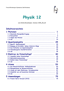 Physik 12 - Franz-Miltenberger