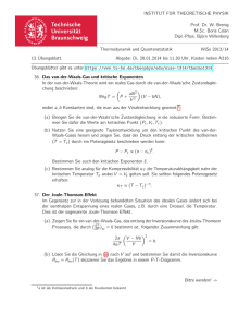 13. Übungsblatt