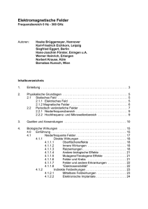 Elektromagnetische Felder