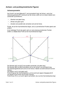 Achsen- und punktsymmetrische Figuren - Luitpold