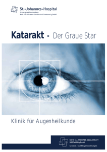 Katarakt - Der Graue Star - St.-Johannes