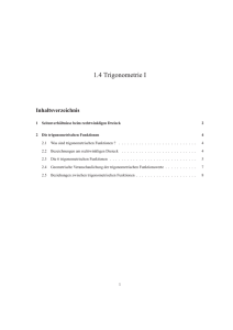 Trigonometrie I - marcelfischer2.ch