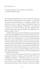 Christenverfolgung in der Islamischen Republik