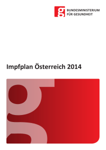 Impfplan Österreich 2014