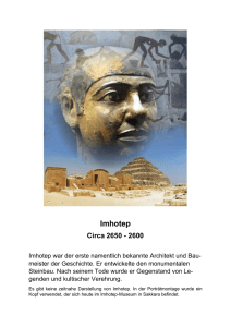 Imhotep - Heinz G. Klug