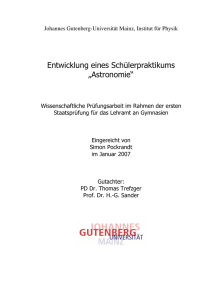 PDF, 14696kB - Institut für Physik - Johannes Gutenberg