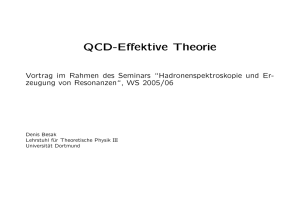 QCD-Effektive Theorie