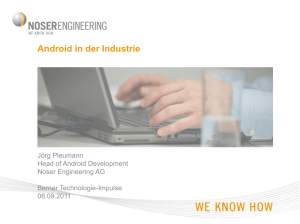Android in der Industrie
