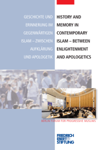 History and Memory in Contemporary Islam