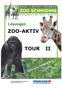 Lösungen - Zoo Schmiding