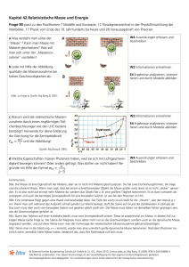 Kapitel 42 Relativistische Masse und Energie