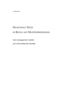 neuronale netze in bezug auf mustererkennung