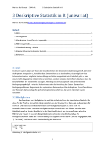 3 Deskriptive Statistik in R (univariat)