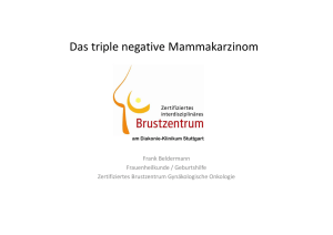 Das triple negative Mammakarzinom
