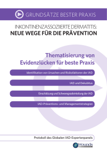 Thematisierung von Evidenzlücken für beste Praxis