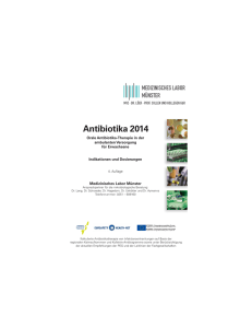 Antibiotika 2014