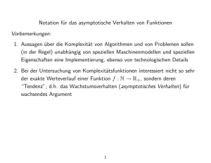 Asymptotische Notation, Landau