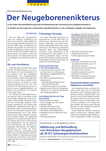 Wie h&auml;ufig ist der Neugeborenenikterus?