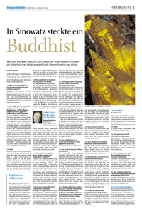 In Sinowatz steckte ein Buddhist - Österreichische Buddhistische