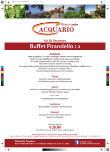 Buffet Pirandello 2.0