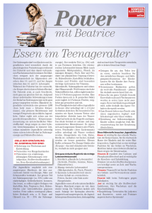 Essen im Teenageralter - Schweizer Illustrierte