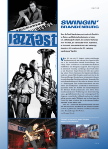 swingin` - Jazzfest Brandenburg