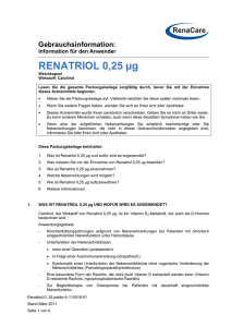 RENATRIOL 0,25 µg