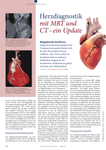 Herzdiagnostik mit MRT und CT – ein Update