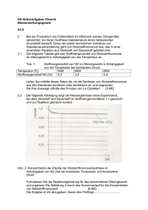 G8 Abituraufgaben Chemie Massenwirkungsgesetz