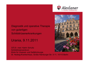 Urania, 9.11.2011 - Alexianer St. Hedwig Kliniken, Berlin