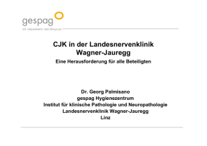 CJK in der Landesnervenklinik Wagner