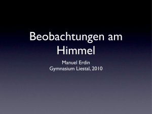 Vortrag - Gymnasium Liestal