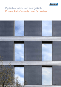 PV-Fassaden Prospekt