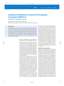 Dreiphasen-Multislice-Computed-Tomography-Urographie (MSCT