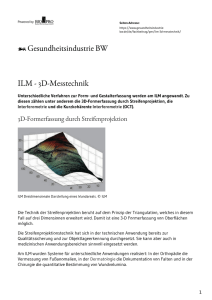 ILM - 3D-Messtechnik - Gesundheitsindustrie BW
