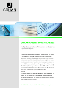 Systemvoraussetzungen GOHAN GmbH Software Armada