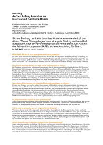 Interview mit Karl Heinz Brisch - Klett