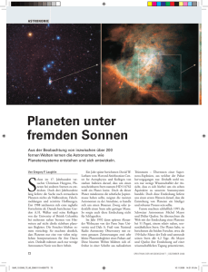 Planeten unter fremden Sonnen