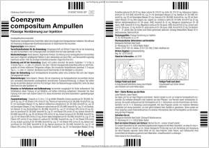 Coenzyme compositum Ampullen