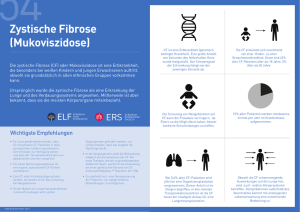 Zystische Fibrose (Mukoviszidose)