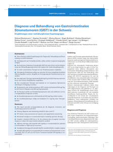 Diagnose und Behandlung von Gastrointestinalen Stromatumoren (GIST