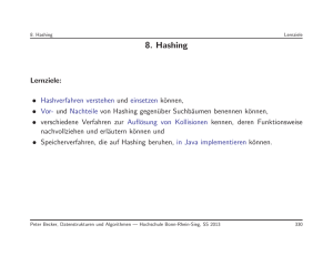 8. Hashing