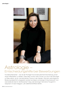 Astrologie - Hannelore Traugott