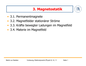 3. Magnetostatik