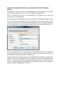 MS SQL Server zum Üben im Softwarelabor