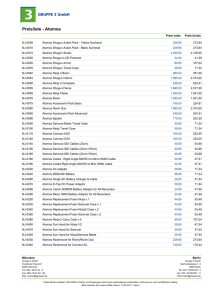 Preisliste Atomos