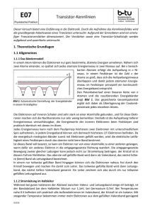 Transistor-Kennlinien - WWW-Docs for B-TU