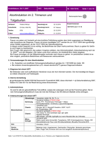 Abortinduktion im 2. Trimenon und Totgeburten